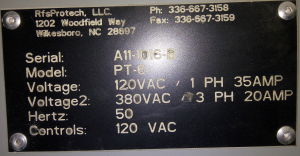 Арочный пресс с ЧПУ для гибки шпона - RFS Protech PT-6