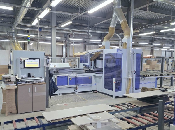 Сверлильно-присадочный центр с ЧПУ Weeke BHX 500