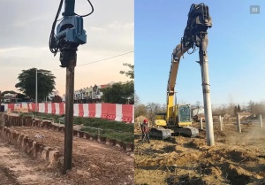 Вибропогружатель V150