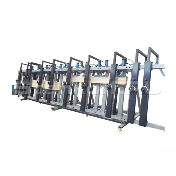 Пресс гидравлический с пневматическими фронтальными прижимами 6GP