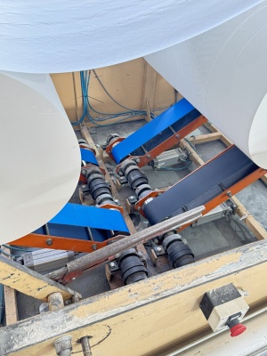 Оборудование для производства туалетноц бумаги и полотенец с ламинацией,производства Турция