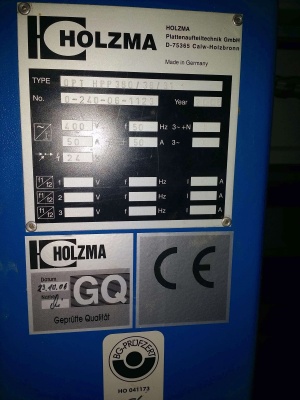 Раскроечный центр HOLZMA HPP 380/38/31
