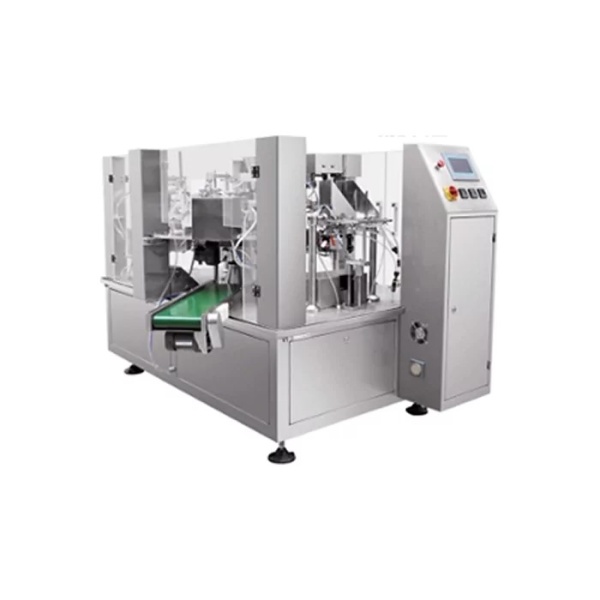 Линия для фасовки и упаковки салатов в дой-пак пакеты MR8-260R