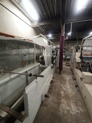 станок для производства салфеток/полотенец V-сложения (Китай) с узлом ламинации, полотенца 2 слоя