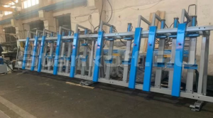 Пресс гидравлический с пневматическими фронтальными прижимами SLU125-6.4PT (6GP)