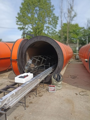 Камера для сушки и термообработки древесины