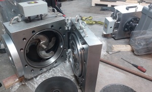 Лазерный самоочищающийся фильтр расплава двухдисковый