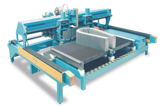 Арочный пресс с ЧПУ для гибки шпона - RFS Protech PT-6