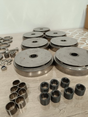 Запчасти для насосов Grundfos CR (рабочие колеса, камеры, подшипники)