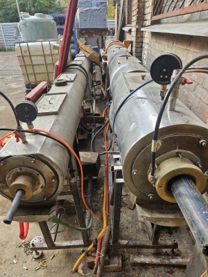 Экструзионная линия трубы пнд