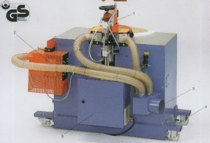 Односторонний кромкофрезерный станок HFF 08