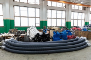 Шланг всасыв. (Multiflex) (ПВХ спираль) (4 м) д. 150, с БРС Ду 150 (M+F), с хомут. и уплотнит. кольцом