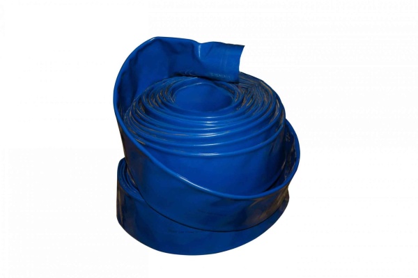 Шланг напор. сбросной в сборе, 25 метров, Ду150мм, с БРС Ду 150 (M+F), с хомут. и уплотнит. кольцом