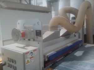 Покрасочная линия плитного материала производства фирм BURKLE и VENJAKOB