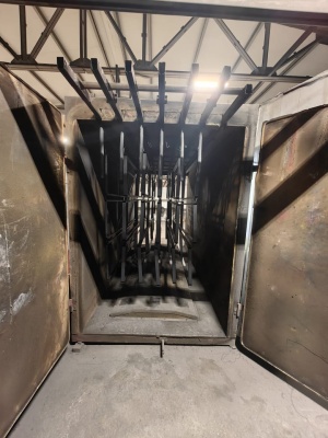 Порошковая камера ( линия порошковой покраски)