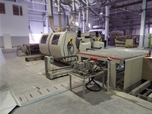 Фрезерный станок для обработки кромок плитных материалов немецкой фирмы Anthon GmbH тип EP 16/16