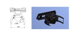 Захват-секатор для минипогрузчика