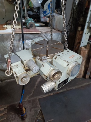 Стол поворотный 7400-0263 (D 250 мм), делительный универсальный (КД-250)