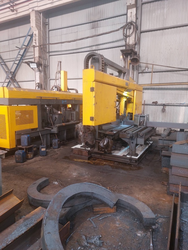 DLMS 1206 Установка с ЧПУ для сверления и пиления металлических балок