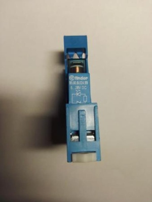 Finder Typ 40.52+Typ 90.95+Typ 99.80 Реле 8A 250V Катушка 24VDC