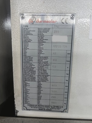 Координатно-пробивной пресс Durma ТP9 с ЧПУ