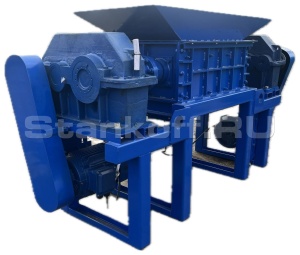 Универсальный промышленный шредер для пластика, резины, древесины, бумаги, стекла ШДП-3000