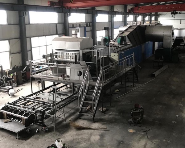 Линия для переработки макулатуры. Пр-во лотков для яиц, др. видов упаковки