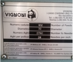 Кругловязальная машина для кулирки и футера 2-х ниточного