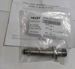 B50E189V010C5 Selet индуктивный датчик с аналоговым выходом 0-10В