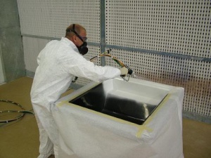 Машина для напыления гелькоута Patriot (США)