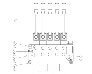 2.026.0100 Стабилизирующий клапан в сборе Kaishan