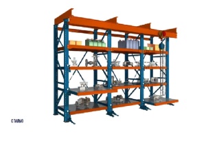 Стелажи усиленного исполнения серии SLIDE-1000