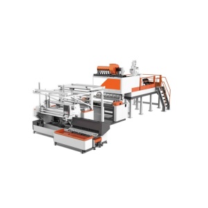 Плоскощелевой экструдер для производства стрейч-пленки XH-E1500