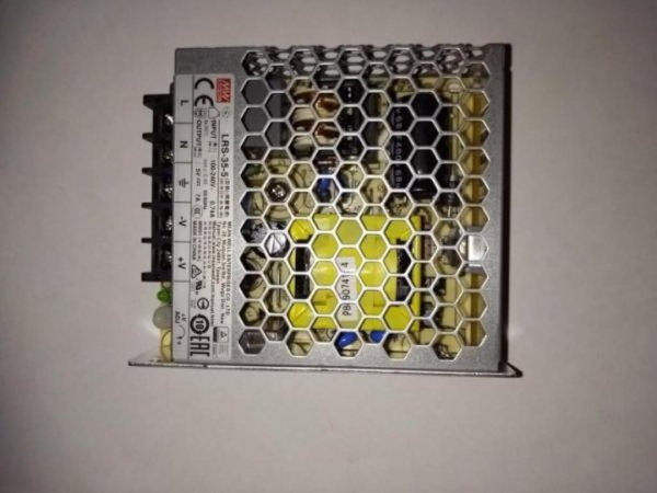 LRS-35-5 Блок питания 5 Вольт 7 Ампер 35Вт