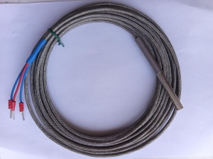 Pt100 Датчик температуры 8x50 мм кабель 5 метров