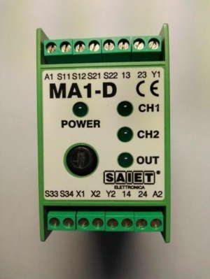 MA1-D 24V DC/AC Реле безопасности Бренд: Saiet