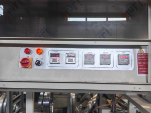 Станок для упаковки в пакеты BF-550 с термотуннелем