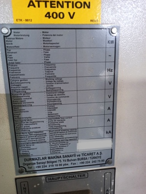 Листогибочный пресс Durma AD-R 30100