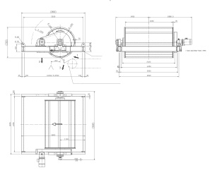 Электромагнитный сепаратор барабанный ( железоотделитель) до 1000 тн/час
