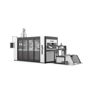 Гидравлическая термоформовочная линия для производства пластиковых стаканов