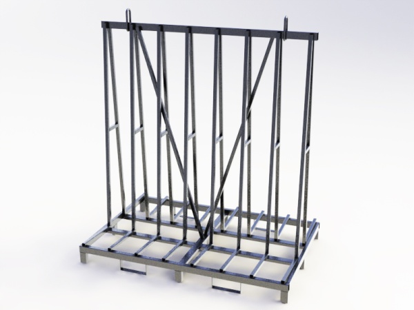 Пирамиды (стойки) для стекла, стеклопакетов А образная