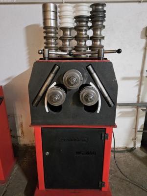 Трехвалковый гибочный станок NARGESA MC 400