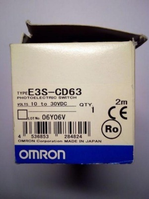 E3S-CD63 Omron Оптический датчик обнаружения этикетки