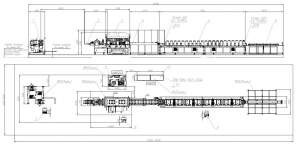 Линии профилирующие для изготовления металлического шпалерного виноградного столба