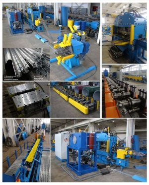 Линии профилирующие для изготовления металлического шпалерного виноградного столба