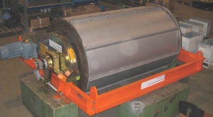 Электромагнитный сепаратор барабанный ( железоотделитель) до 1000 тн/час