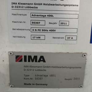 Станок кромкооблицовочный IMA ADVANTAGE 400L