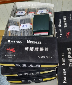 Складские остатки игольно-платинных изделий для носочной машины «Аврора» (Hongwei-801)