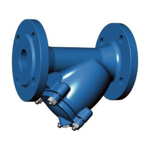 Фильтр сетчатый наклонный чугунный фланцевый Tecofi DN 50