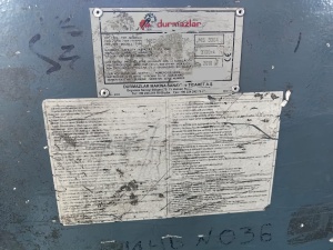 Гильотинные ножницы Durma MS 3004 с ЧПУ